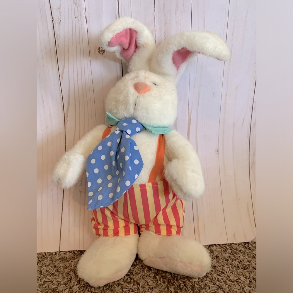 Vintage Russ Plush Bunny Rabbit Bloomers with Posable Ears 14"